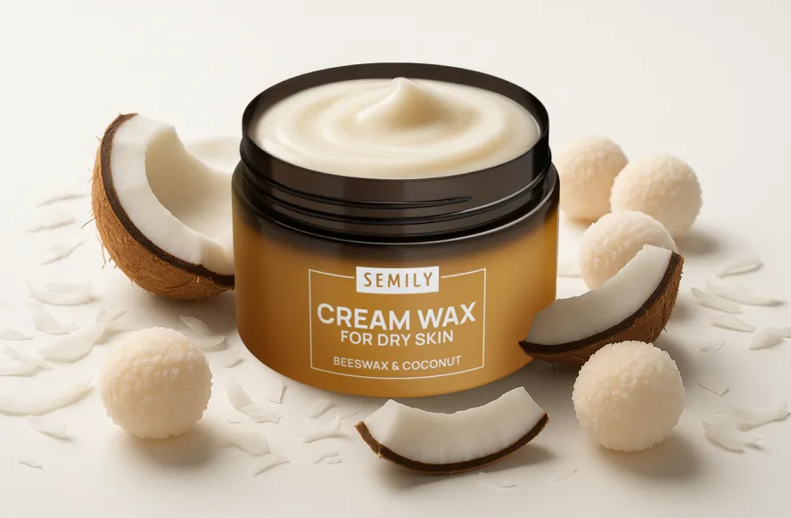 Крем-воск для сухой кожи с кокосом