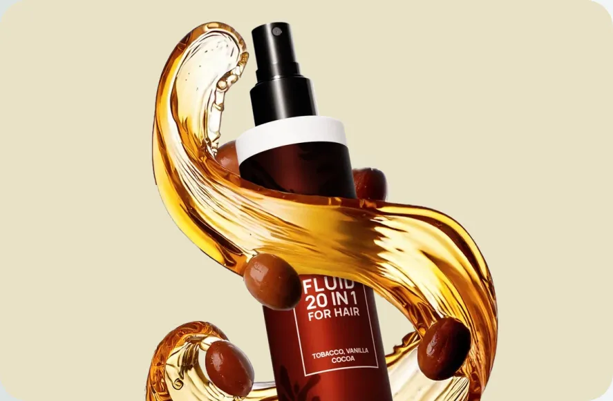 Флюид для волос табак и ваниль